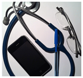 Phone and Stethoscope